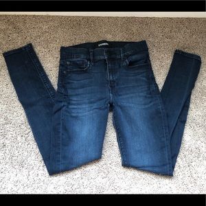 Express High Rise Jeggings